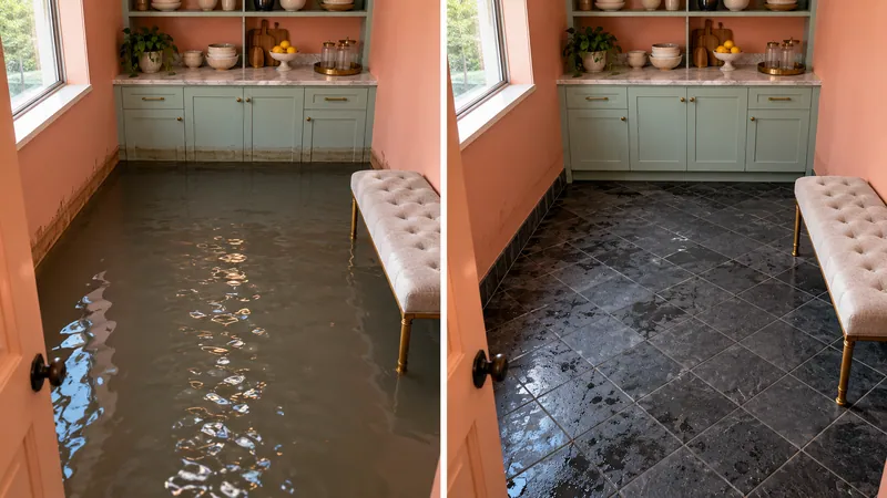 Water Extraction in Duncanville before and after standing-water pickup
